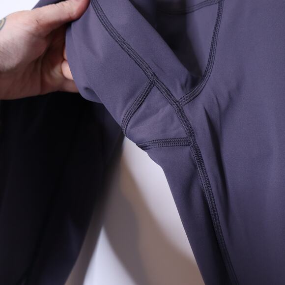 LULULEMON Wunder Under Crop Roll Down Scallop Full-On Moonwalk Women's 10 - Picture 4 of 9